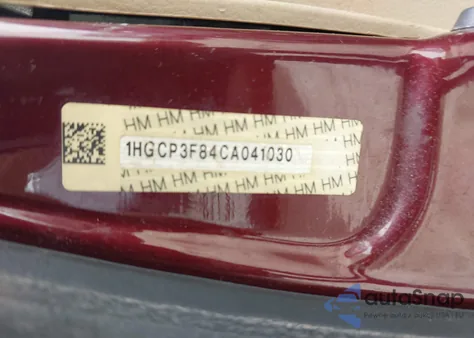 2012 Honda Accord 3.5 Ex-L from USA, damaged, VIN 1HGCP3F84CA041030